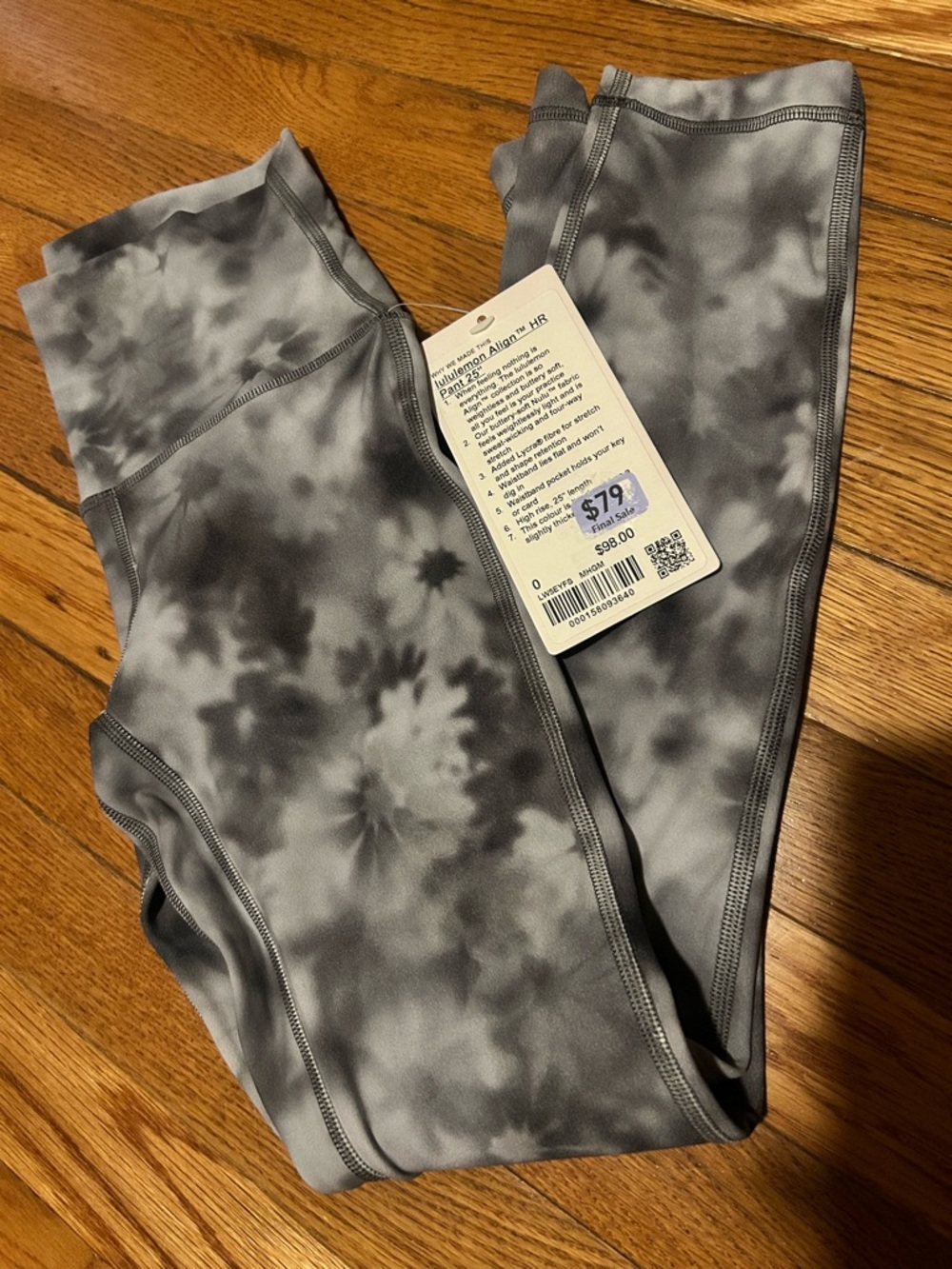 lululemon athletica Align  sunflower Tie-Dye High-Rise Leggings